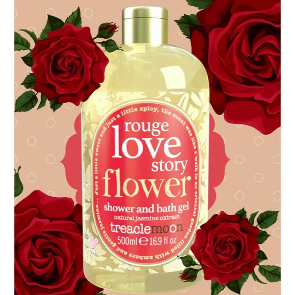Treaclemoon Rouge Love sprchový a kúpeľový gél 500 ml