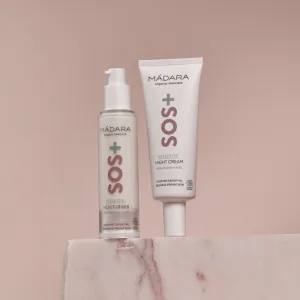MÁDARA SOS+ Sensitive nočný krém pre citlivú pleť 70 ml