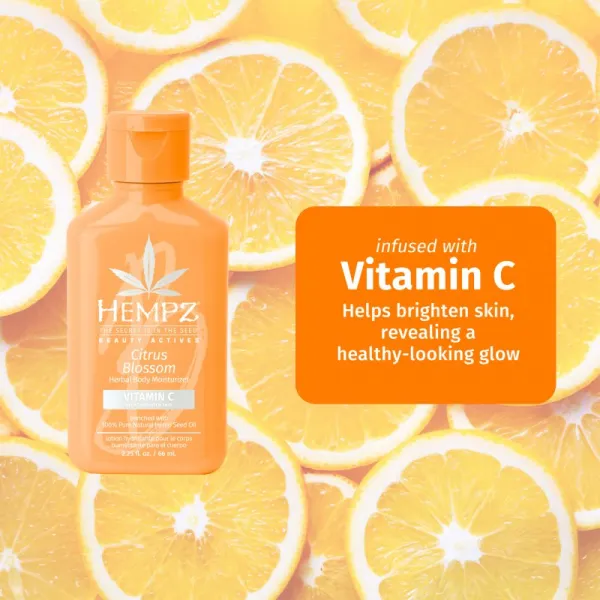HEMPZ Citrus Blossom hydratačný telový krém 66 ml
