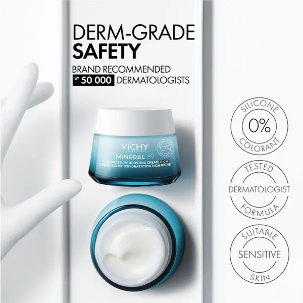 VICHY MINERAL 89 100H MOISTURE BOOSTING CREAM RICH