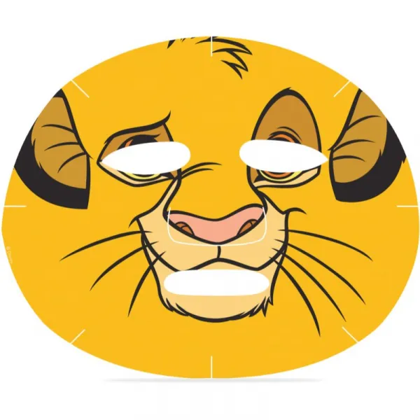 Mad Beauty Lion King Simba revitalizačná plátenná maska 25 ml