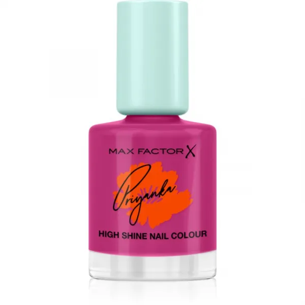Max Factor x Priyanka Miracle Pure rýchloschnúci lak na nechty limitovaná edícia odtieň 310 Flourishing Lilac 12 ml