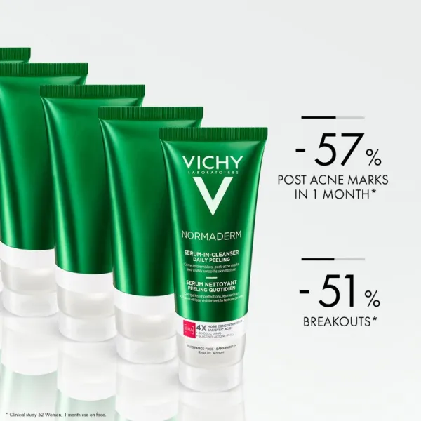 VICHY NORMADERM SERUM-IN-CLEANSER DAILY PEELING