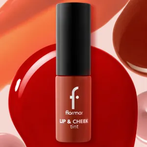 flormar Lip & Cheek Tint tekutá lícenka na pery a líca odtieň 001 Scarlet Ruby 6.7 ml
