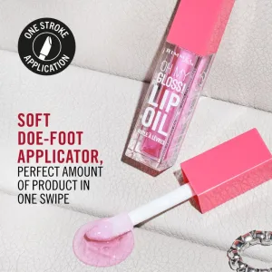 Rimmel Oh My Gloss! Lip Oil olej na pery s hydratačným účinkom odtieň 000 Clear Cloud 4,5 ml
