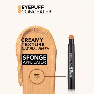 flormar Eye Puff Concealer tekutý korektor s aplikátorom odtieň 002 Light 3.3 ml
