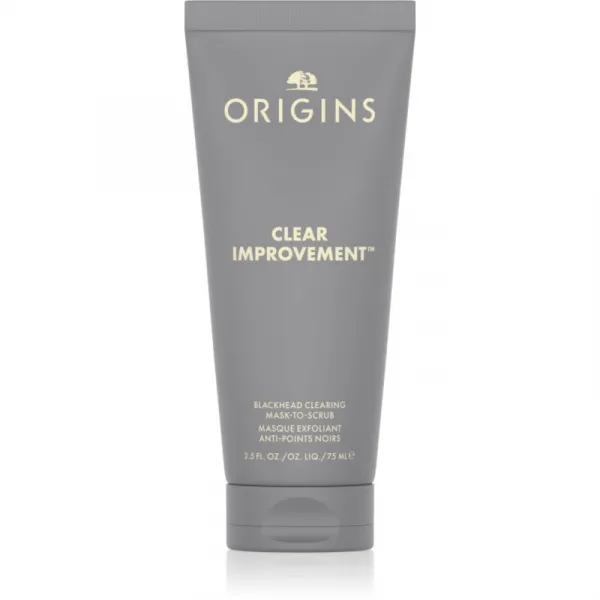 Origins Clear Improvement® Blackhead Clearing Mask-To-Scrub maska na čistenie pórov proti čiernym bodkám 75 ml