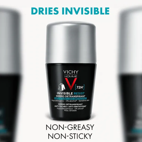 Vichy Homme Deodorant antiperspirant 72h 50 ml
