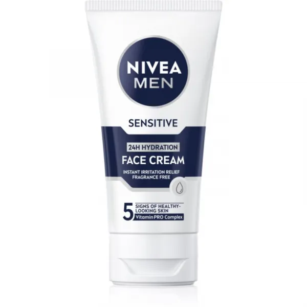 Nivea Men Sensitive hydratačný pleťový krém 75 ml