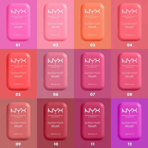 NYX Professional Makeup Buttermelt Blush púdrová lícenka odtieň 04 U Know Butta 5 g