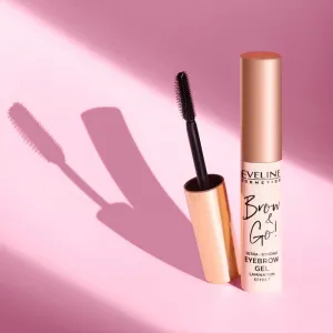 Eveline Cosmetics Brow & Go! gél na obočie s extra silnou fixáciou 6 ml