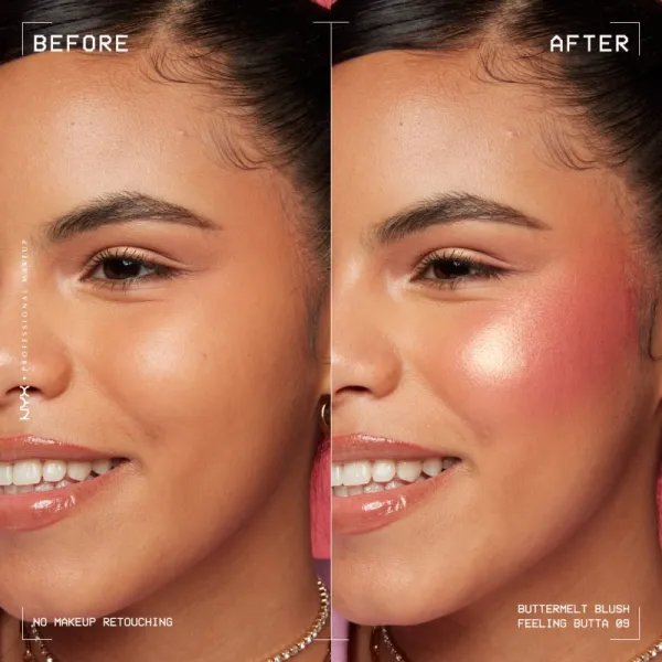 NYX Professional Makeup Buttermelt Blush púdrová lícenka odtieň 09 Feeling Butta 5 g