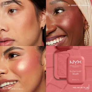 NYX Professional Makeup Buttermelt Blush púdrová lícenka odtieň 09 Feeling Butta 5 g