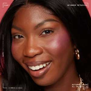 NYX Professional Makeup Buttermelt Blush púdrová lícenka odtieň 12 All The Butta 5 g