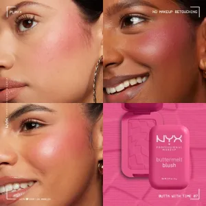 NYX Professional Makeup Buttermelt Blush púdrová lícenka odtieň 07 Butta With Time 5 g