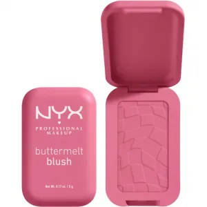 NYX Professional Makeup Buttermelt Blush púdrová lícenka odtieň 06 For the Butta 5 g