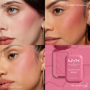 NYX Professional Makeup Buttermelt Blush púdrová lícenka odtieň 06 For the Butta 5 g