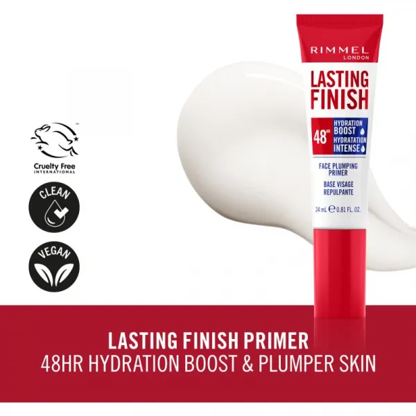 Rimmel Lasting Finish 48H Hydration Boost dlhotrvajúca podkladová báza 24 ml