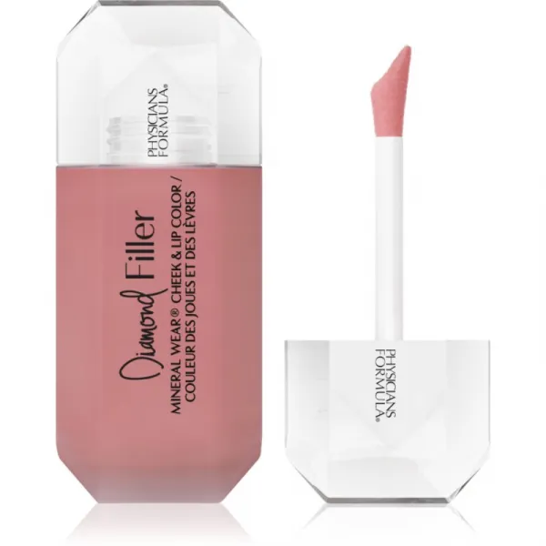 Physicians Formula Mineral Wear® Diamond Filler rúž na pery a líca odtieň Brilliant Peach 7.3 ml