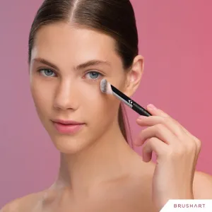 BrushArt Professional B12 Angled concealer brush štetec na korektor B12 1 ks