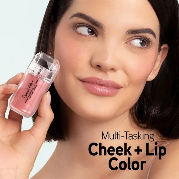 Physicians Formula Mineral Wear® Diamond Filler rúž na pery a líca odtieň Brilliant Peach 7.3 ml