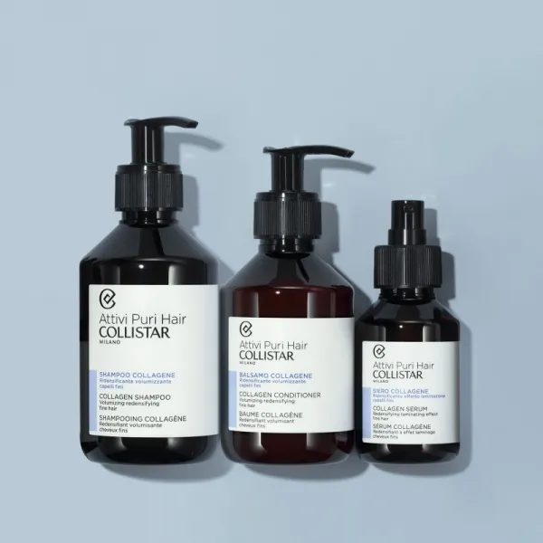 Collistar Hair Collagen Serum Redensifying Laminating Effect sérum na vlasy s kolagénom 100 ml