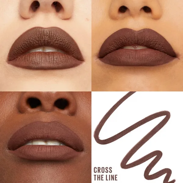 MAYBELLINE NEW YORK Lifter Liner kontúrovacia ceruzka na pery s hydratačným účinkom odtieň 001 Cross The Line 1.2 g