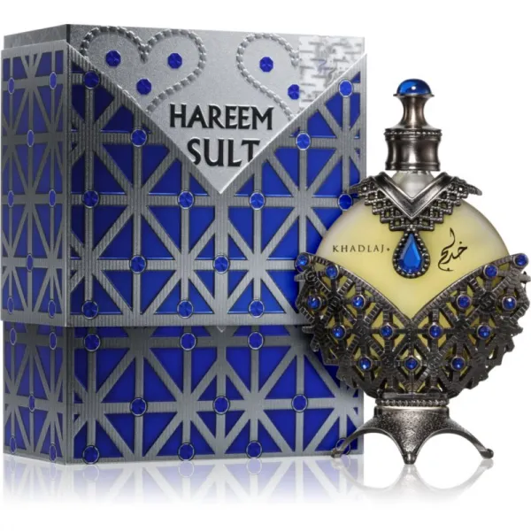 Khadlaj Hareem Al Sultan Blue parfémovaný olej unisex 35 ml