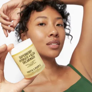 Youth To The People Superberry Hydrate + Glow Dream Mask maska pre rozjasnenie a hydratáciu 59 ml