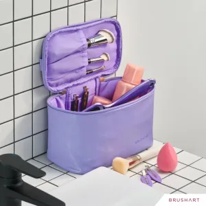 BrushArt Accessories Make-up bag kozmetická taška Lilac 1 ks