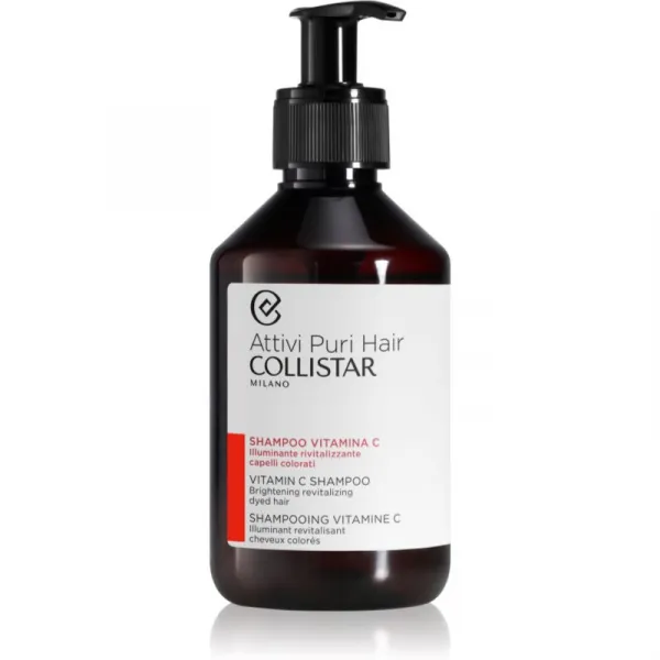 Collistar Hair Vitamin C Shampoo Brightening Revitalizing šampón s vitamínom C 250 ml