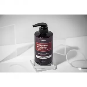 KUNDAL Caffeine Shampoo White Musk prírodný šampón proti vypadávaniu vlasov 500 ml