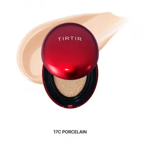 TIRTIR Mask Fit Red Cushion dlhotrvajúci make-up v hubke odtieň 17C Porcelain 18 g