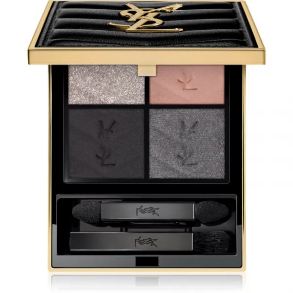 Yves Saint Laurent Couture Mini Clutch paletka očných tieňov pre ženy 700 Over Noir 4 g