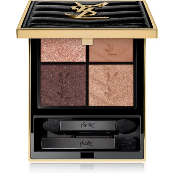 Yves Saint Laurent Couture Mini Clutch paletka očných tieňov pre ženy 710 Over Brun 4 g