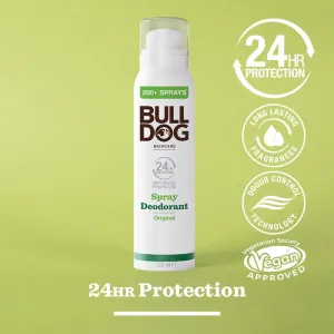 Bulldog Original Spray Deodorant dezodorant v spreji bez obsahu hliníka 125 ml