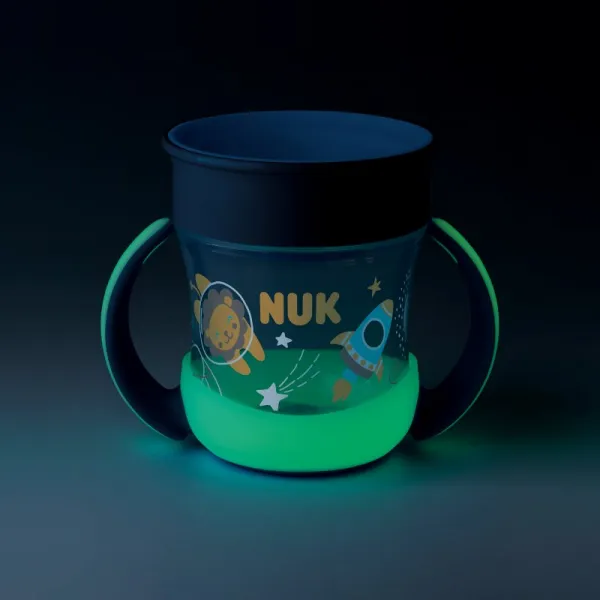 Detský hrnček Mini Magic NUK Cup Night 160 ml blue