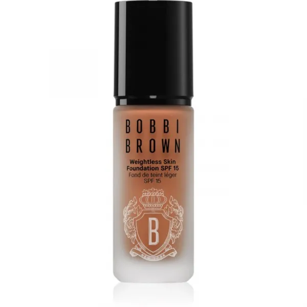 Bobbi Brown Weightless Skin Foundation SPF 15 Mini dlhotrvajúci zmatňujúci make-up s hydratačným účinkom odtieň Almond 13 ml