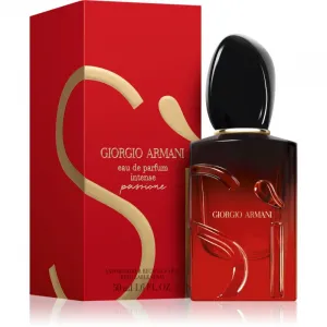 Armani Sì Passione Intense parfumovaná voda plniteľná pre ženy 50 ml