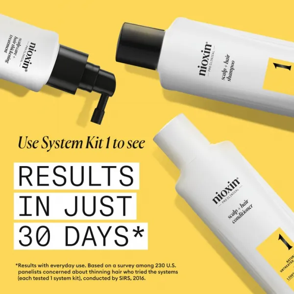 Nioxin System 1 šampón proti vypadávaniu vlasov 1000 ml