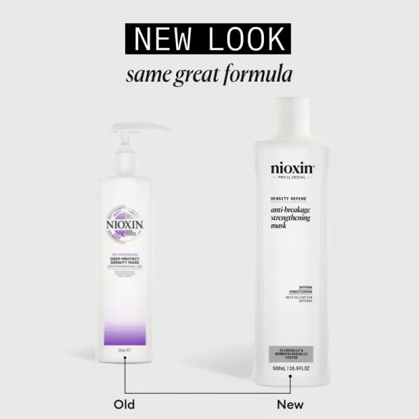 Nioxin Density Defend  Anti-breakage Strengthening Mask posilujúca maska pre poškodené a krehké vlasy 500 ml