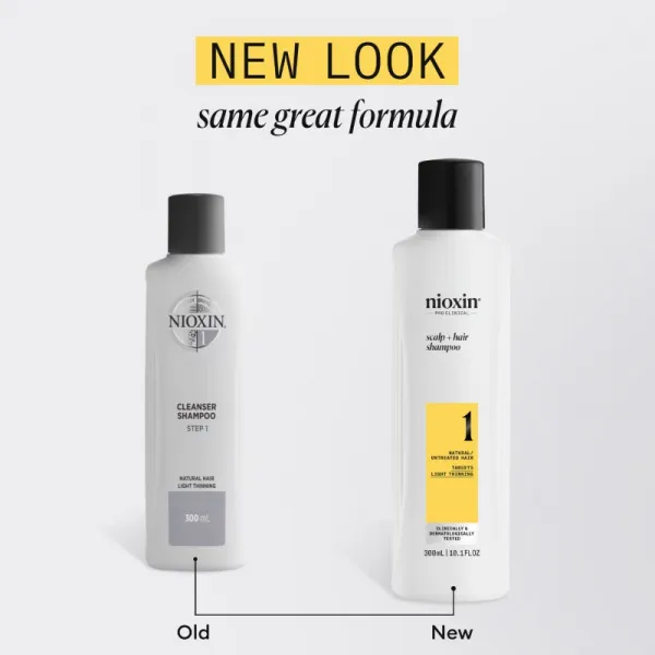 Nioxin System 1 šampón proti vypadávaniu vlasov 1000 ml