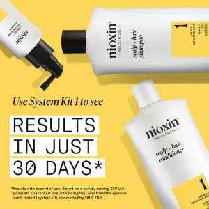 Nioxin System 1 kondicionér proti rednutiu vlasov 1000 ml