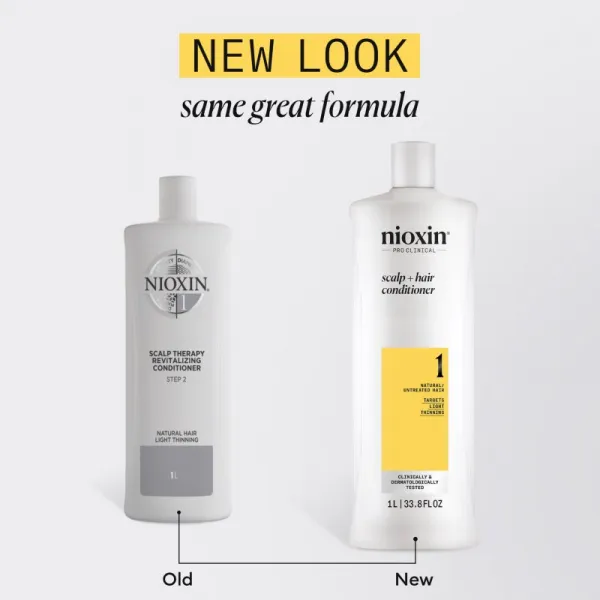 Nioxin System 1 kondicionér proti rednutiu vlasov 1000 ml