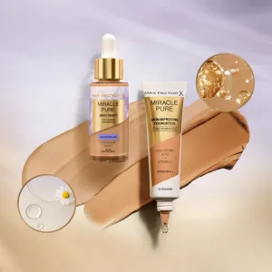 Max Factor Miracle Pure ošetrujúci make-up odtieň 60-80 Light To Medium 30 ml
