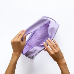 Notino Travel Collection Extra Large Clear Organizer transparentná kozmetická taštička XL Purple 27,5x20x12,5 cm 1 ks
