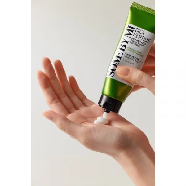Some By Mi Cica Peptide Derma Scalp Treatment hydratačný a upokojujúci kondicionér proti vypadávaniu vlasov 50 ml