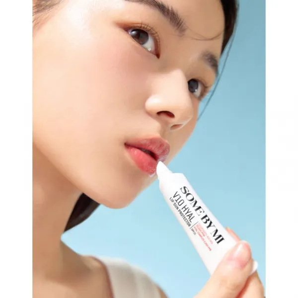 Some By Mi V10 Hyal Lip Protector ochranný balzam na pery SPF 15 odtieň Rosy 7 ml