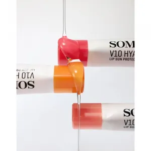 Some By Mi V10 Hyal Lip Protector ochranný balzam na pery SPF 15 odtieň Rosy 7 ml