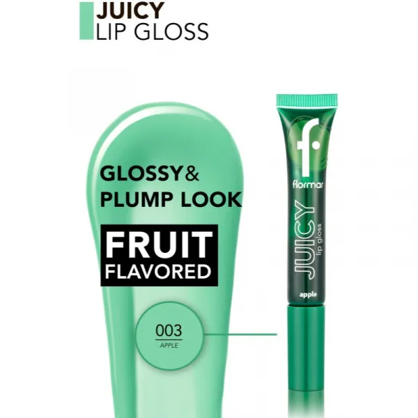 flormar Juicy Lip Gloss hydratačný lesk na pery odtieň 003 Apple 10 ml